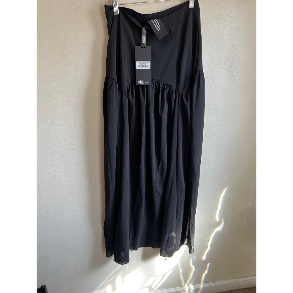 Killstar twilight thistle maxi skirt black size L - Picture 3 of 4